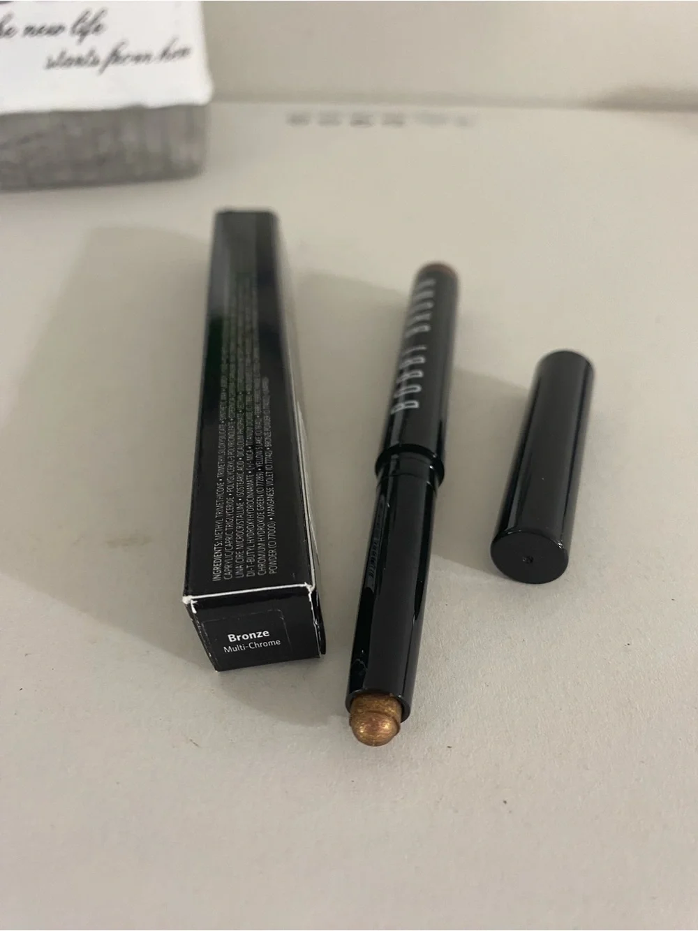 Bronze ( Multi-Chrome) ~ Bobbi Brown Long-Wear Cream Shadow Stick, 0.05 OZ /1.6g